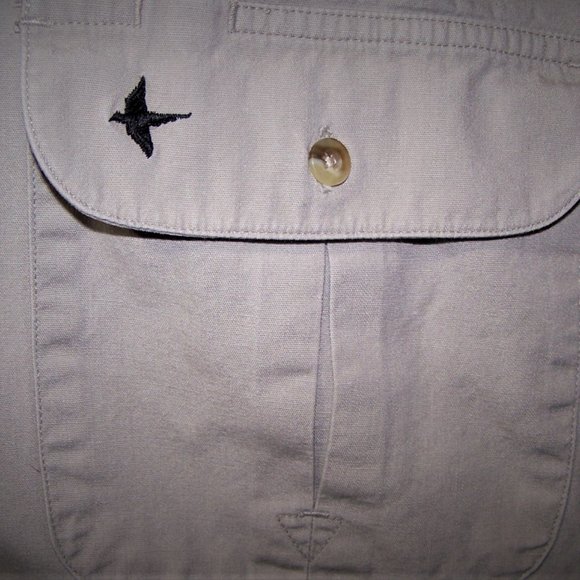 Mountain Tek Shooting Vented Sz L Short Sleeve Tan - Picture 4 of 8